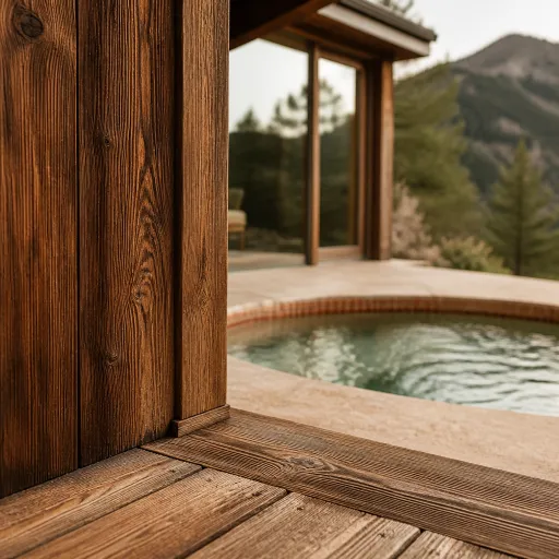 Curated mountain retreats: refined cabins with private jacuzzis for discerning owners